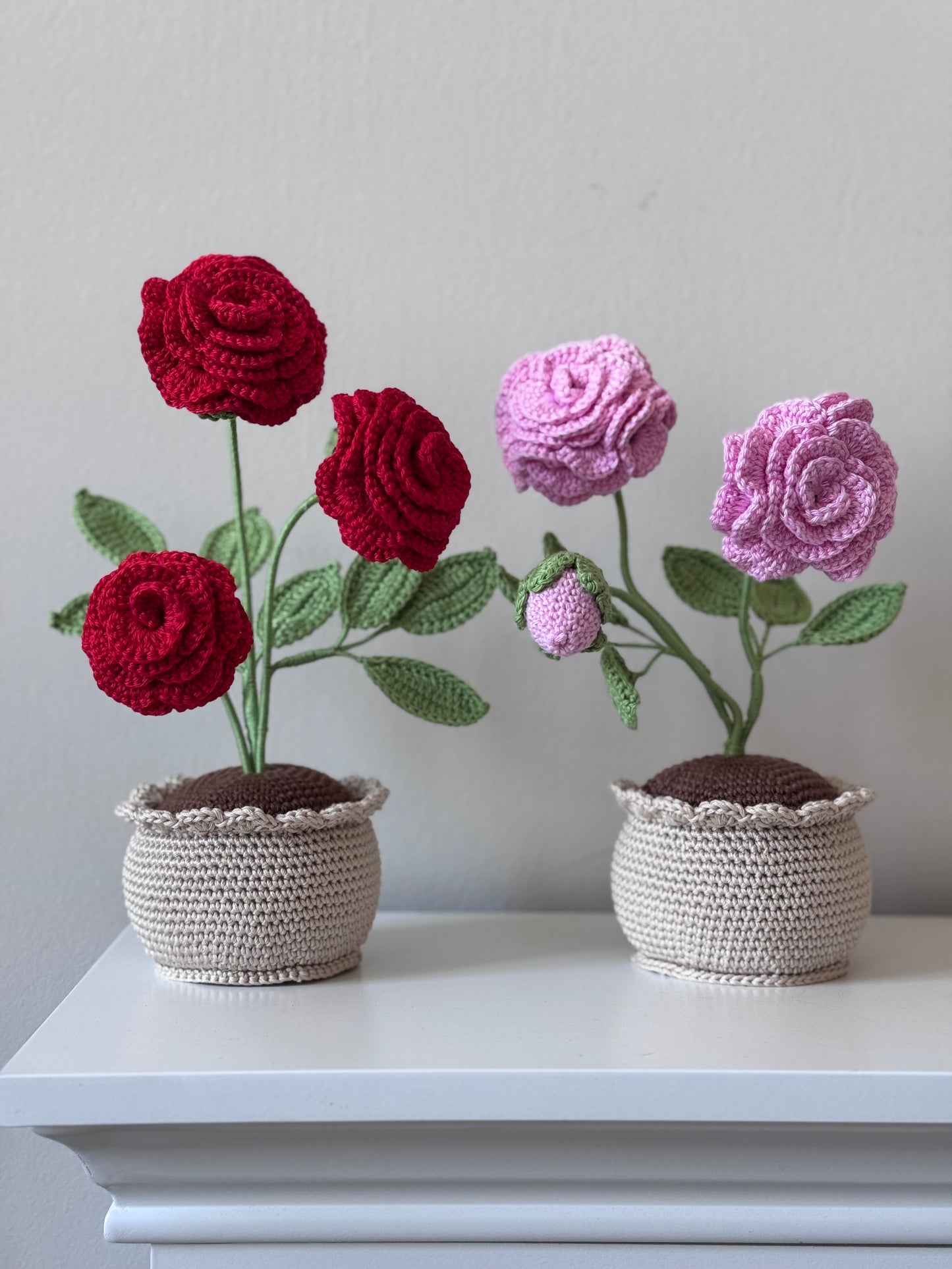 Vasi a 3 Rose