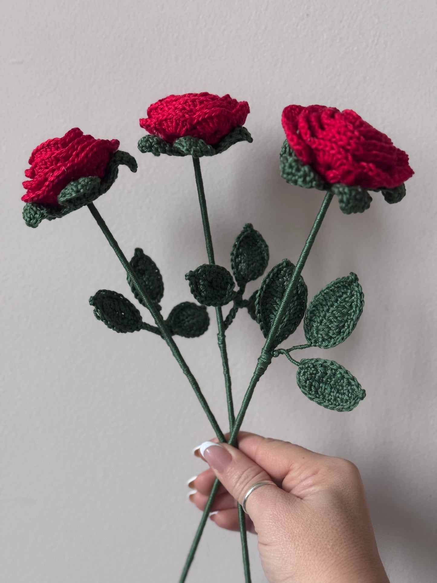 Rosa con gambo